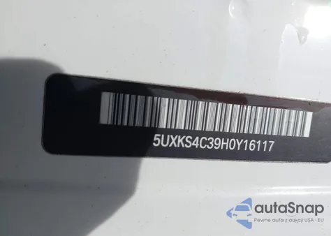 2017 BMW X5 xDrive35D z USA, uszkodzony, nr VIN 5UXKS4C39H0Y16117